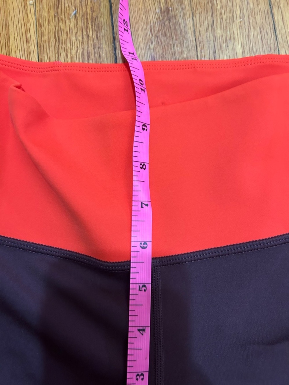 Athleta Leggings Tenacity 7/8 Powerlift Burgundy/Red Torch Size Small - Picture 5 of 9